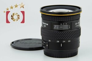 【中古】Tokina トキナー AF 20-35mm f/3.5-4.5 キヤノン用