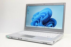 1円スタート ノートパソコン Windows11 Panasonic レッツノート CF-LX6 第7世代 Core i5 SSD256GB メモリ8GB Windows10 14インチ カメラ