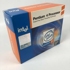 未開封 Intel Pentium4 3.20EGHz Socket478 CPU リテールBOX マレーシア