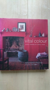 vital colour バイタル カラー colour themes for every room　原色の本　ハードカバー　既読・中古・良品