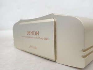 DENON MC昇圧トランス AU-103 デノン ▽ 6DFF7-5