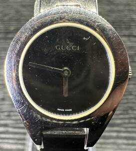 腕時計 GUCCI 6700 L 901 001 3 JEWELS WATER RESISTANT 3TM SAPPHIRE CRYSTAL STAINLESS STEEL グッチ 50.74g レディース 稼働品 10D46WA