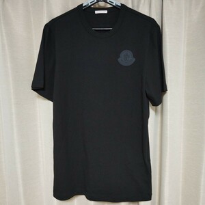 ［美品］国内正規品 モンクレール MONCLER Tシャツ 半袖 XSサイズ 黒