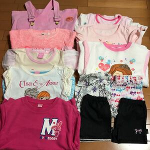 ★子供　服　★まとめて売り★中古★女の子 キッズ★サイズ110cm、120cm、130cm、140cm、セット15点