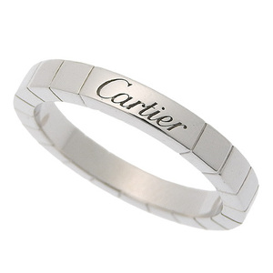 CARTIER(カルティエ) ラニエール リング 指輪 55 K18 ホワイトゴールド WG 15(55)号 40802083682【中古】【アラモード】