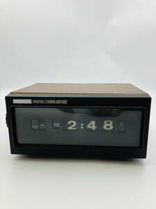 【A35】昭和レトロ SONY デジタルタイマー DT-10 DIGITAL TIMER パタパタ時計 ヴィンテージ レトロ ジャンク ソニー