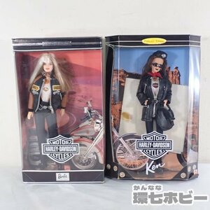 0Ky14◆現状 箱違い マテル バービー ハーレーダビッドソン まとめ ジャンク/Barbie Harley-Davidson 着せ替え人形 ドール 送:-/100