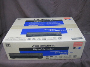 【B104】新品　未開封　DXブロードテック DXアンテナ DXR160V VHS/DVDレコーダー 地上デジタルチューナー内蔵 