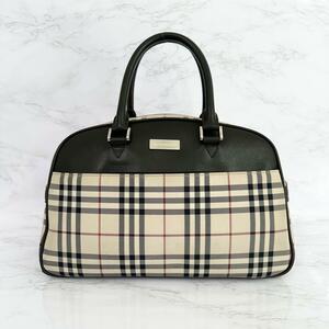 バーバリー Burberry ハンドバッグ ノバチェック ベージュ 1786757