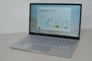 中古良品ノートパソコン ASUS Chromebook Flip C434TA 14インチ core i5-8200Y eMMC64GB メモリ8GB