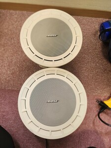 BOSE 111CL 天井埋込スピーカー 101より音に広がりがあります！　DIY ホームシアターなどに　清掃済み！ 　音響設備　