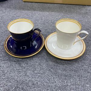 03689 陶磁器 香蘭社 カップ&ソーサー 洋食器 コーヒーカップ ティーカップ ペア 2個セット 