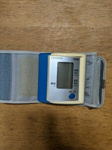 IY1435 CITIZEN CH-656C 血圧計 デジタル自動血圧計 手首式 自動電子血圧計 測定器 2003年製/シチズン 動作品現状品 送料無料