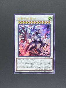 遊戯王 OCG 赫聖の妖騎士　ウルトラレア　ウルトラ　新品未使用