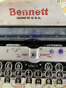 Bennett Typewriter 1910前後