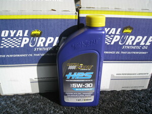 エンジンオイル　ロイヤルパープル　Royal Purole　Synthetic oir HPS 5W-30 正規ルート品 1-Qt.Bottle(0.946L)　