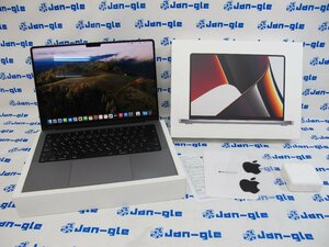 Apple MacBook Pro 14インチ M1 Pro (8コアCPU/14コアGPU) 16GB 1TB 2021 中古 1円 J487612G TM関東発送