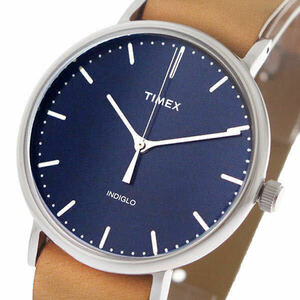 【新品】タイメックス TIMEX 腕時計 メンズ TWG016300 クォーツ ネイビー キャメル ネイビー