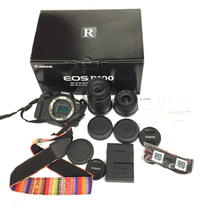 1円 CANON EOS R100 RF-S 18-45mm F4.5-6.3 IS STM ミラーレス一眼 デジタルカメラ