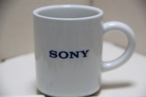 陶器製 SONY マグカップ 2019 検索 ＳＯＮＹ ロゴ マーク グッズ