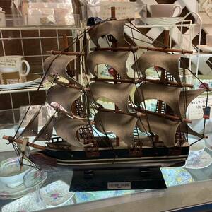ヴィンテージ★CUTTY 　SARK　1869　船の置物☆模型、カティーサーク、レトロ