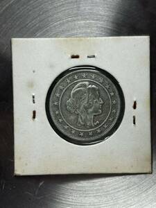 ブラジル　2000レイス銀貨　1924年　古銭　銀貨