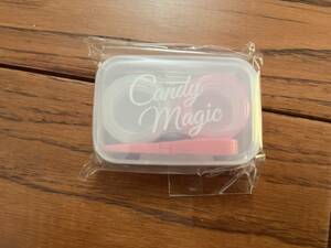 新品　人気！candymagic キャンディマジック　カラコン　コンタクトレンズ　ケースセット ピンセットつき　ピンク