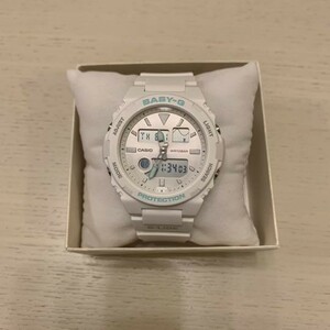 【カシオ】 ベビージー G-LIDE レディース 新品 BAX-100-7AJF ホワイト 腕時計 CASIO 女性 未使用品