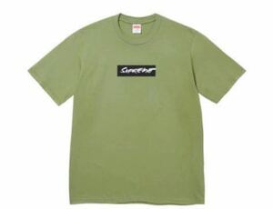 即決 24ss SUPREME FUTURA BOX LOGO Tee Moss Lサイズ Week1 国内正規 シュプリーム フューチュラ ボックス ロゴ Tシャツ 