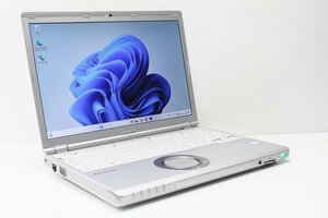 1円スタート ノートパソコン Windows11 Panasonic レッツノート CF-SZ6 第7世代 Core i5 SSD256GB メモリ8GB 12.1 Windows10 カメラ