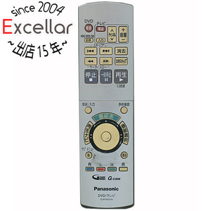 【中古】Panasonic DVDビデオレコーダー用 リモコン EUR7655Y10 ワケあり [管理:1150004026]