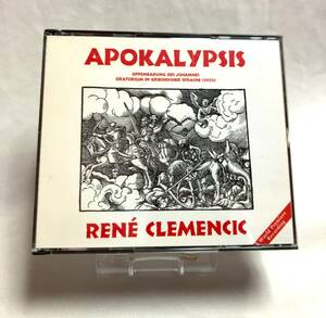 レアCD Rene Clemencic Apokalypsis ルネ・クレマンシック/レネ・クレメンチッチ アポカリプシス 黙示録Arte Nova輸入盤Ren Clemencic