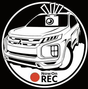 車種やカラー変更可能です　ミツビシ rvr ドライブレコーダー　ドラレコ　ステッカー