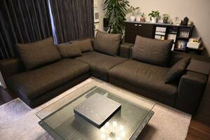 【美品】北欧家具moda en casa（モーダエンカーサ）ソファglobe M+X+I sofa & アームレストトレイ