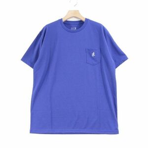 GRAMICCI グラミチ DRY-X ポケット Tシャツ L ブルー