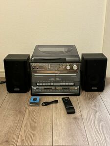 システムコンポ ？レコード、ラジオ、カセット、CD