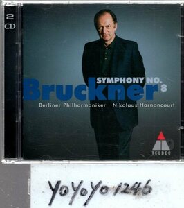 b539 ブルックナー：交響曲第8番/アーノンクール(2CD)