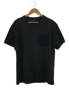 LOUIS VUITTON◆Tシャツ/L/コットン/BLK/無地/RM222V NPL HNY10