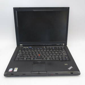 【ジャンク】Lenovo ノートパソコン ThinkPad T61 7658A2I レノボ
