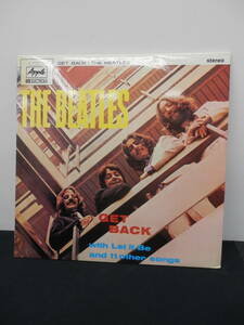 ○【中古品】THE BEATLES　GET BACK　ブート盤　LP