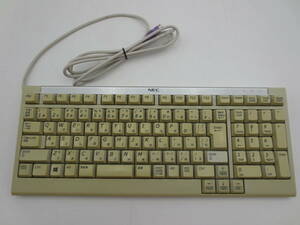 l【中古動作品】NEC PS/2 ミニキーボード KB-0611