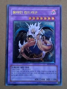 韓国語版遊戯王カード　竜魔人キングドラグーン　アルティメットレア