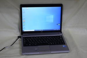 中古ノートパソコン NEC VersaPro VY10GC-A Windows10 COREi7 2GB 250GB 12.1inch HD OS有 代引き可
