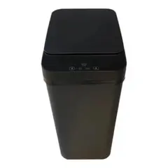 タッチレスゴミ箱 蓋付き 黒 １５ℓコンパクト 軽い スタイリッシュ 単三電池