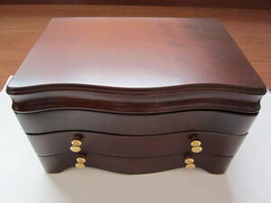 木製　ジュエリーボックス　