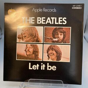美盤 再生良好 EP THE BEATLES - LET IT BE / Apple Records AR-2461