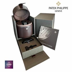 PATEK PHILIPPE パテックフィリップ ワインディングマシーン ワインダー ブラウン 茶 時計収納ケース 自動巻き 巻き上げ機 時計 ケース 箱