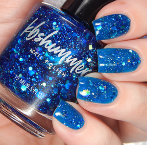 新品 Kbshimmer I Got a crush on blue ブルー ネイルカラー ラメ