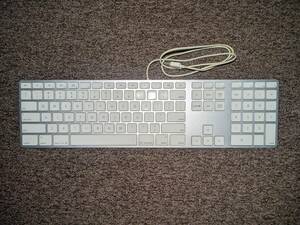 訳あり品 Apple US Keyboard アイソレーションタイプ Mac用 USキー配列 USB接続 Macintosh【中古】