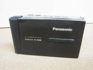 動作未確認・ジャンク◇Panasonic/パナソニック/RQ-S55(ブラック)・カセットプレーヤー・カセットウォークマン・WALKMAN